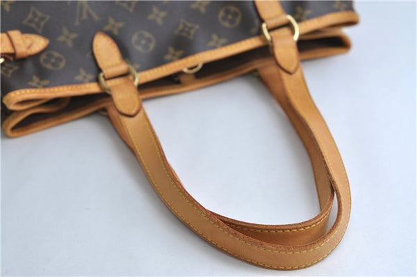 Authentic Louis Vuitton Monogram Batignolles Horizontal Tote Bag M51154 LV 9503E