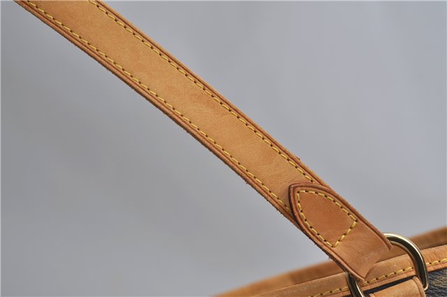 Authentic Louis Vuitton Monogram Batignolles Horizontal Tote Bag M51154 LV 9503E