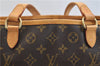 Authentic Louis Vuitton Monogram Batignolles Horizontal Tote Bag M51154 LV 9503E