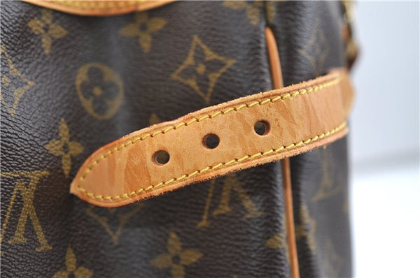 Authentic Louis Vuitton Monogram Batignolles Horizontal Tote Bag M51154 LV 9503E