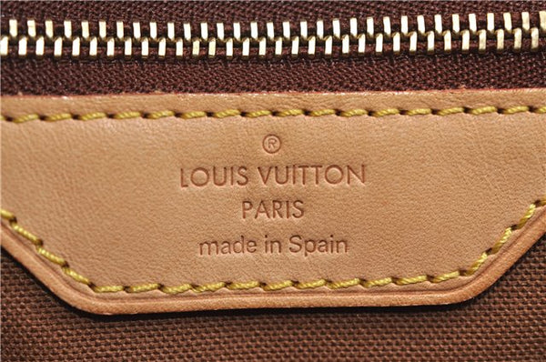 Authentic Louis Vuitton Monogram Batignolles Horizontal Tote Bag M51154 LV 9503E