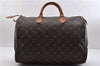 Authentic Louis Vuitton Monogram Speedy 35 Hand Bag M41524 LV 9505C