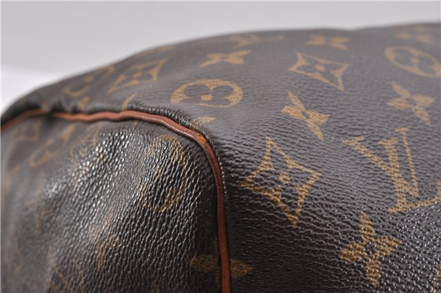 Authentic Louis Vuitton Monogram Speedy 35 Hand Bag M41524 LV 9505C
