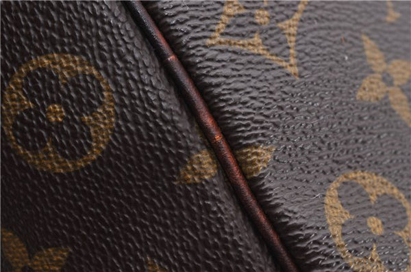 Authentic Louis Vuitton Monogram Speedy 35 Hand Bag M41524 LV 9505C