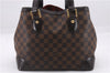Authentic Louis Vuitton Damier Hampstead PM Shoulder Tote Bag N51205 LV 9505E