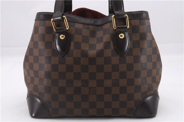 Authentic Louis Vuitton Damier Hampstead PM Shoulder Tote Bag N51205 LV 9505E