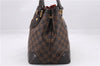 Authentic Louis Vuitton Damier Hampstead PM Shoulder Tote Bag N51205 LV 9505E
