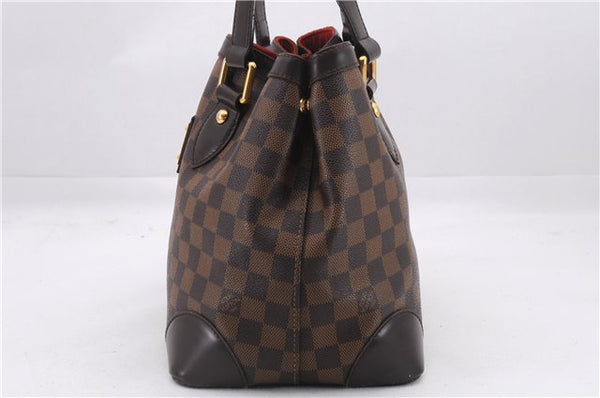 Authentic Louis Vuitton Damier Hampstead PM Shoulder Tote Bag N51205 LV 9505E
