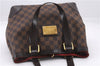 Authentic Louis Vuitton Damier Hampstead PM Shoulder Tote Bag N51205 LV 9505E