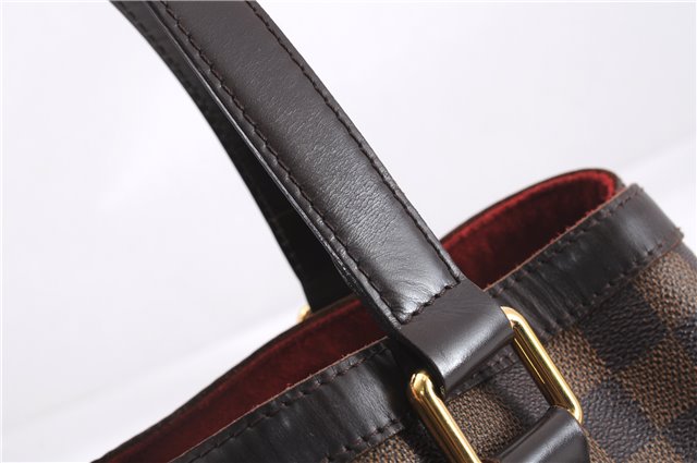 Authentic Louis Vuitton Damier Hampstead PM Shoulder Tote Bag N51205 LV 9505E