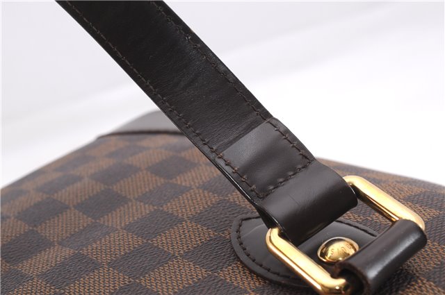 Authentic Louis Vuitton Damier Hampstead PM Shoulder Tote Bag N51205 LV 9505E