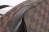 Authentic Louis Vuitton Damier Hampstead PM Shoulder Tote Bag N51205 LV 9505E