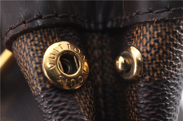 Authentic Louis Vuitton Damier Hampstead PM Shoulder Tote Bag N51205 LV 9505E