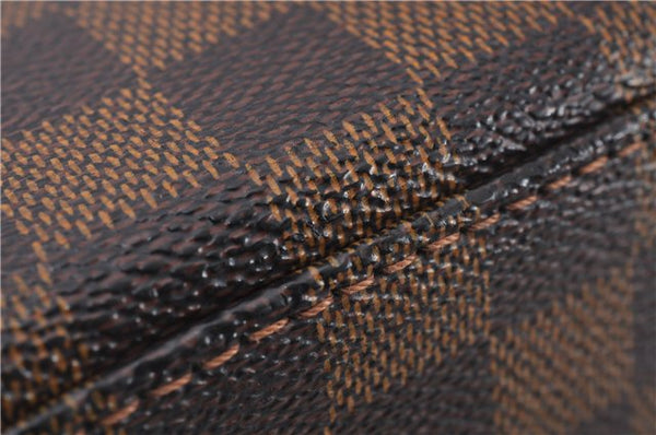 Authentic Louis Vuitton Damier Hampstead PM Shoulder Tote Bag N51205 LV 9505E