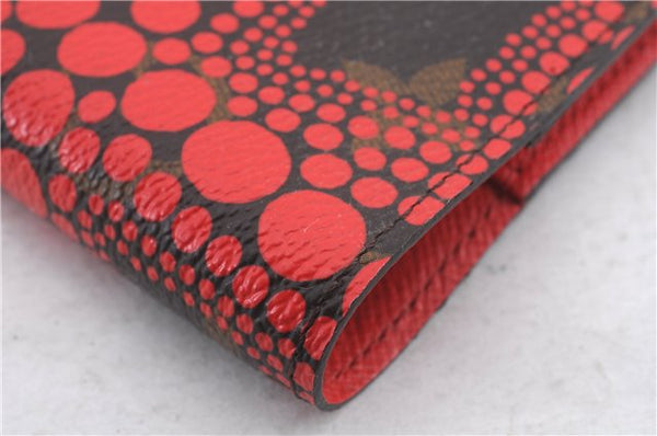 Louis Vuitton Monogram Agenda Yayoi Kusama Day Planner Cover Red R21132 LV 9506C