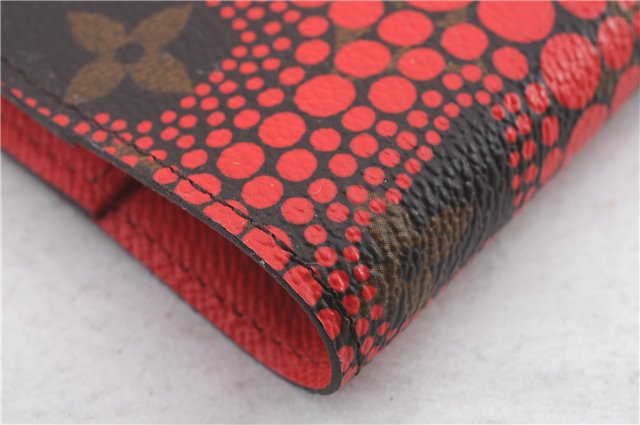 Louis Vuitton Monogram Agenda Yayoi Kusama Day Planner Cover Red R21132 LV 9506C