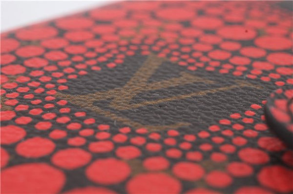 Louis Vuitton Monogram Agenda Yayoi Kusama Day Planner Cover Red R21132 LV 9506C