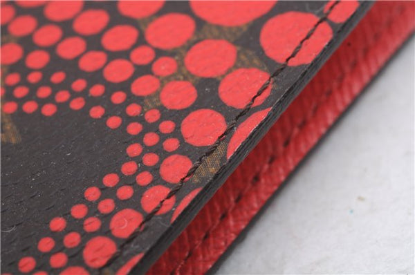 Louis Vuitton Monogram Agenda Yayoi Kusama Day Planner Cover Red R21132 LV 9506C