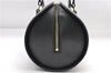 Authentic Louis Vuitton Epi Soufflot Black Hand Bag M52222 LV 9506D