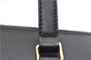 Authentic Louis Vuitton Epi Soufflot Black Hand Bag M52222 LV 9506D