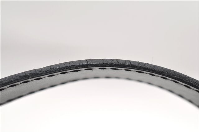 Authentic Louis Vuitton Epi Soufflot Black Hand Bag M52222 LV 9506D