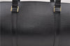 Authentic Louis Vuitton Epi Soufflot Black Hand Bag M52222 LV 9506D
