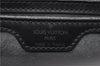 Authentic Louis Vuitton Epi Soufflot Black Hand Bag M52222 LV 9506D