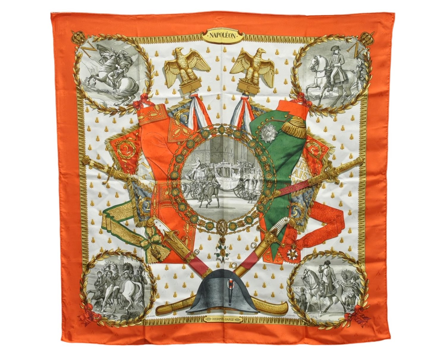 Authentic HERMES Carre 90 Scarf 