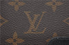 Authentic Louis Vuitton Monogram Zippy Wallet Retiro Long Black M61855 LV 9507F