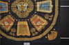 Authentic HERMES Carre 90 Scarf "Poste et Cavalerie" Silk Black 9509D