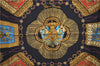 Authentic HERMES Carre 90 Scarf "Poste et Cavalerie" Silk Black 9509D