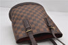 Authentic Louis Vuitton Damier Marais Bucket Shoulder Tote Bag N42240 LV 9509E