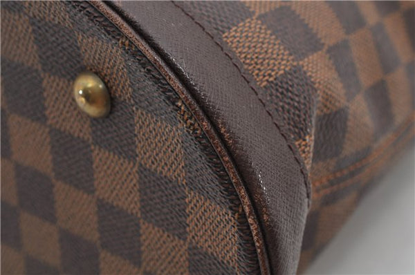 Authentic Louis Vuitton Damier Marais Bucket Shoulder Tote Bag N42240 LV 9509E