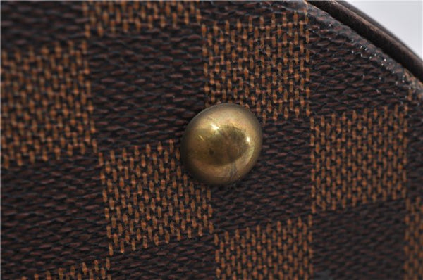 Authentic Louis Vuitton Damier Marais Bucket Shoulder Tote Bag N42240 LV 9509E