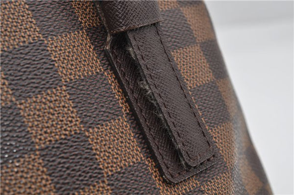 Authentic Louis Vuitton Damier Marais Bucket Shoulder Tote Bag N42240 LV 9509E