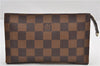 Authentic Louis Vuitton Damier Marais Bucket Shoulder Tote Bag N42240 LV 9509E