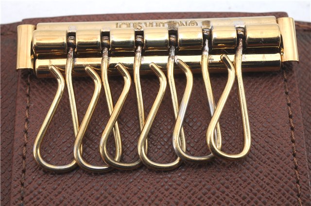 Authentic Louis Vuitton Monogram Multicles 6 Six Hooks Key Case M62630 LV 9513C