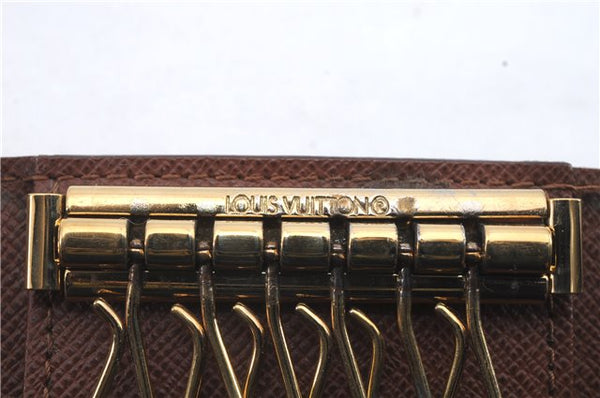 Authentic Louis Vuitton Monogram Multicles 6 Six Hooks Key Case M62630 LV 9513C