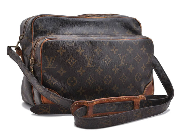 Authentic LOUIS VUITTON Monogram Nile Shoulder Cross Body Bag M45244 LV 9515B