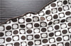 Authentic HERMES Losange PM Scarf Dots Pattern Silk Brown White Box 9516D