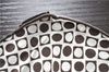 Authentic HERMES Losange PM Scarf Dots Pattern Silk Brown White Box 9516D