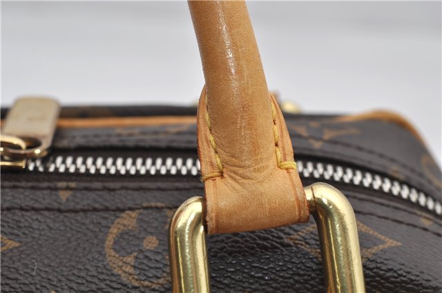 Authentic Louis Vuitton Monogram Manhattan PM Hand Bag Purse M40026 LV 9516E