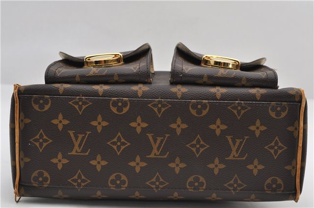 Authentic Louis Vuitton Monogram Manhattan PM Hand Bag Purse M40026 LV 9516E