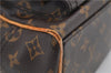 Authentic Louis Vuitton Monogram Manhattan PM Hand Bag Purse M40026 LV 9516E