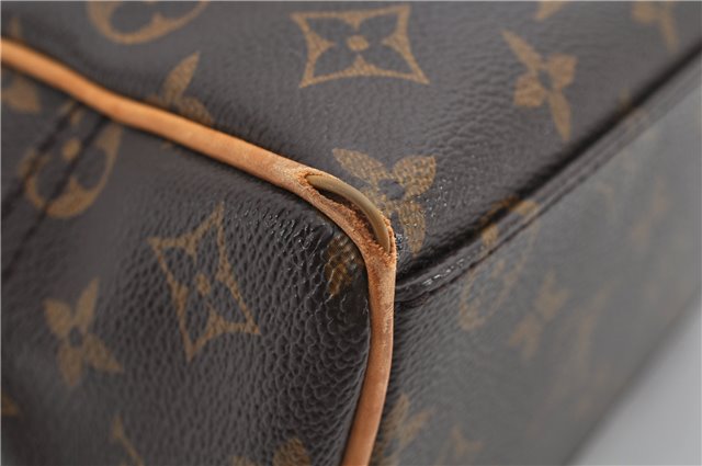 Authentic Louis Vuitton Monogram Manhattan PM Hand Bag Purse M40026 LV 9516E