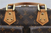 Authentic Louis Vuitton Monogram Manhattan PM Hand Bag Purse M40026 LV 9516E