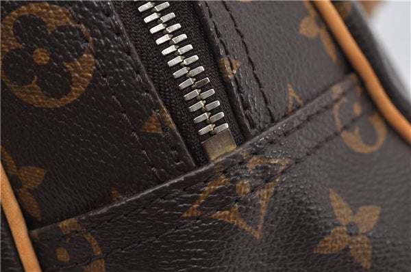 Authentic Louis Vuitton Monogram Manhattan PM Hand Bag Purse M40026 LV 9516E