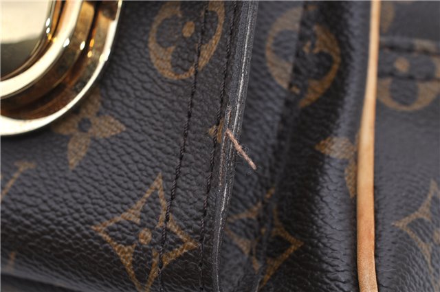 Authentic Louis Vuitton Monogram Manhattan PM Hand Bag Purse M40026 LV 9516E