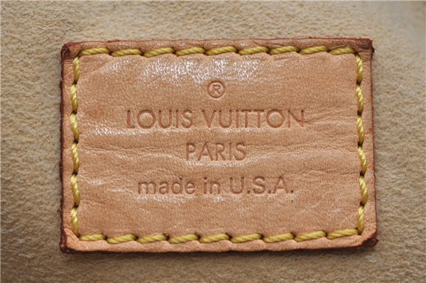 Authentic Louis Vuitton Monogram Manhattan PM Hand Bag Purse M40026 LV 9516E