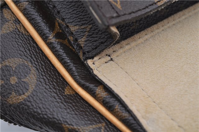 Authentic Louis Vuitton Monogram Manhattan PM Hand Bag Purse M40026 LV 9516E